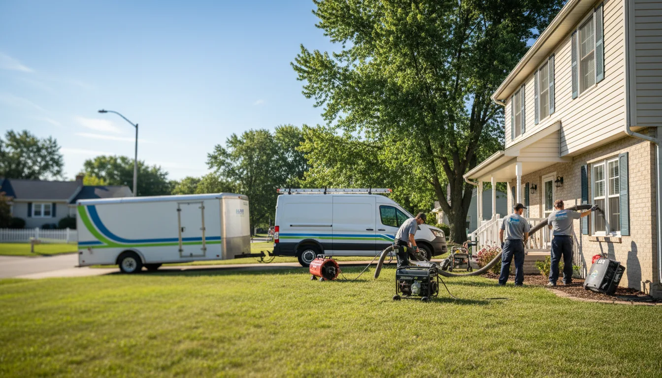 Flooded Basement Restoration And Cleanup With Repair in Keosauqua, IA near me